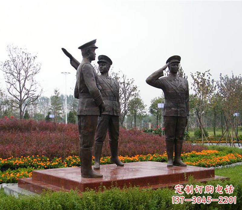 铜雕警察铜雕