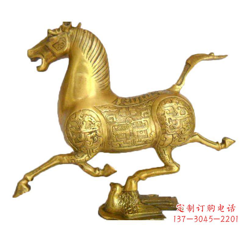 铜雕马踏飞燕
