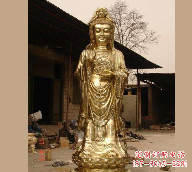 南海雕塑 - 铜雕/南海/观音 南海雕塑 - 铜雕/南海/观音