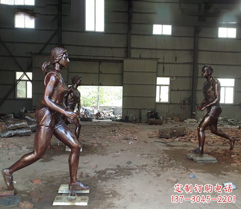 铜雕/跑步/女生-铜雕跑步女生 铜雕/跑步/女生-铜雕跑步女生