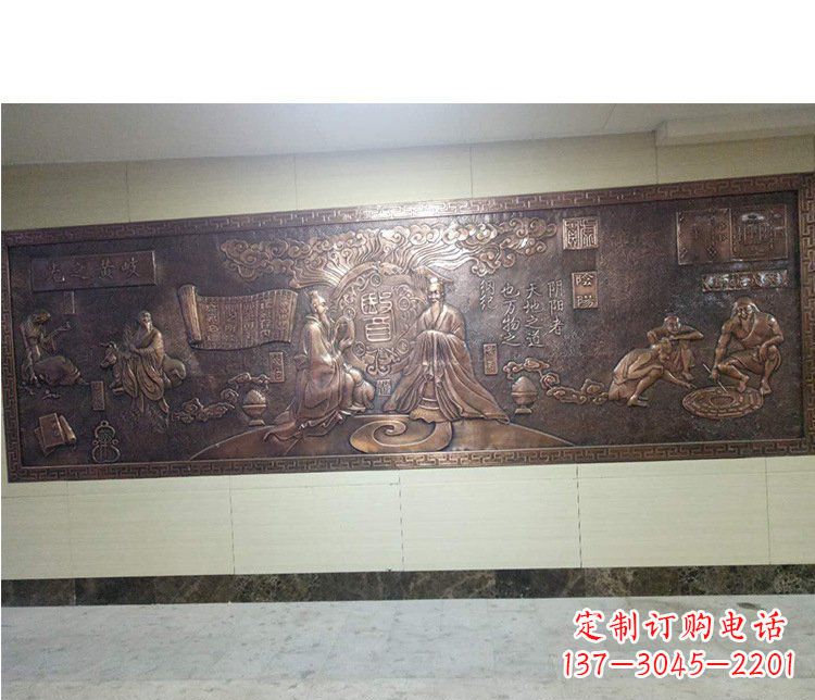 铜雕室内景观装饰壁画雕塑摆件