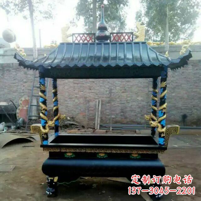铜雕小香炉