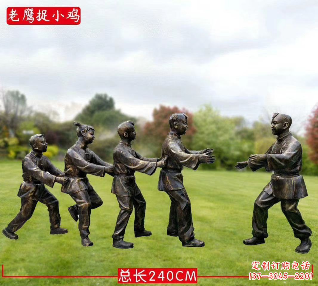 铜雕校园人物雕塑