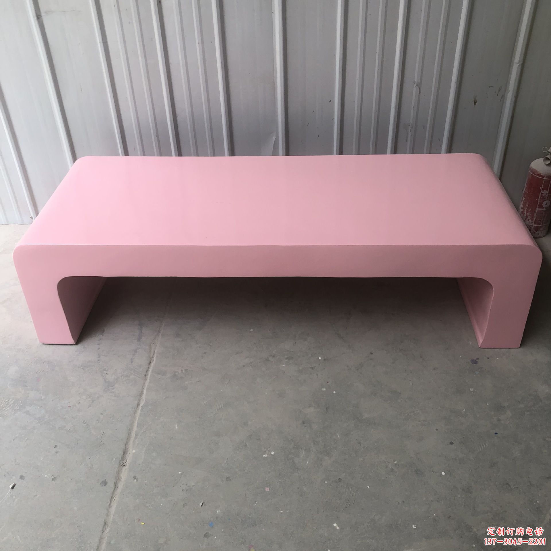 顽皮粉红豹系列雕塑摆件之长凳