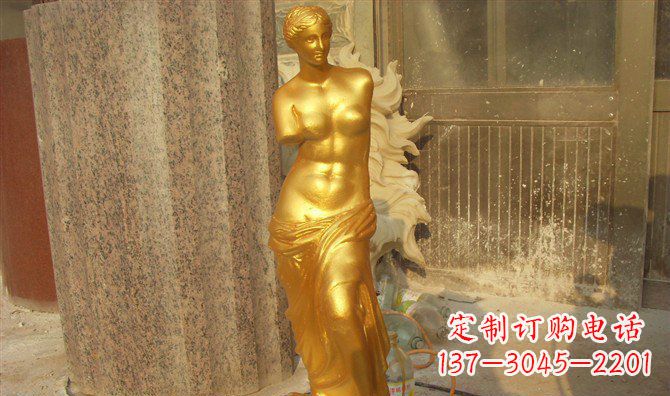 维纳斯玻璃钢仿铜西方人物雕塑 (2) 维纳斯玻璃钢仿铜西方人物雕塑 (2)