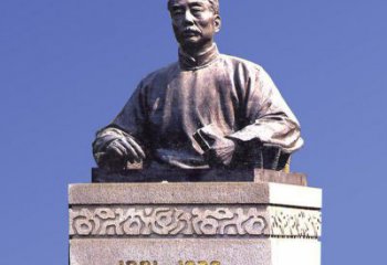 铜雕广场鲁迅校园人物雕塑