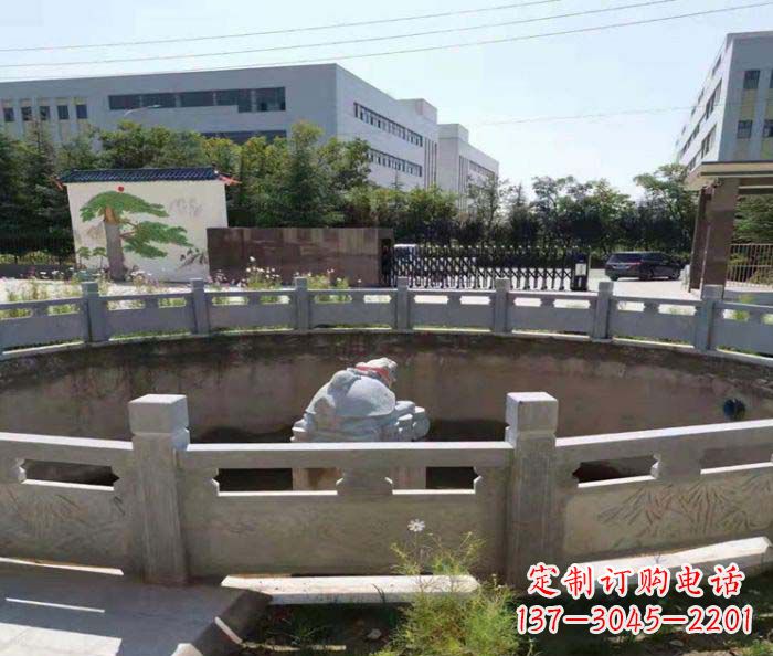 乌龟大型喷泉石雕