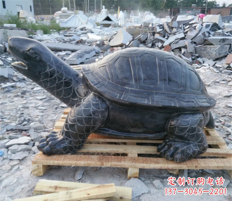 乌龟石雕