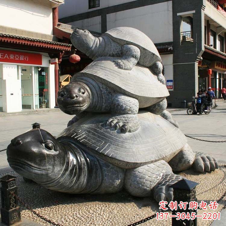 乌龟石雕图片