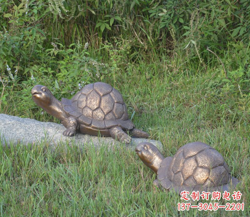 乌龟铜雕