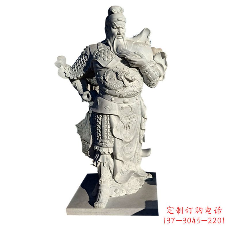 武财神关羽石雕 武财神关羽石雕