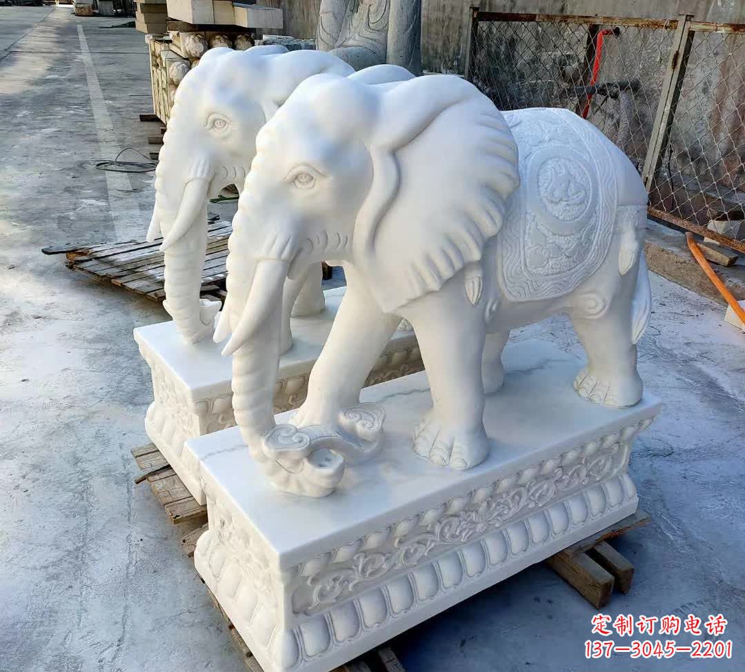 象鼻如意景观石雕