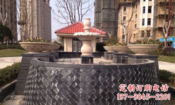 小区景观大理石喷泉石雕 (3) 小区景观大理石喷泉石雕 (3)
