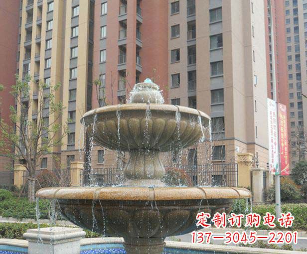 小区景观大理石喷泉石雕