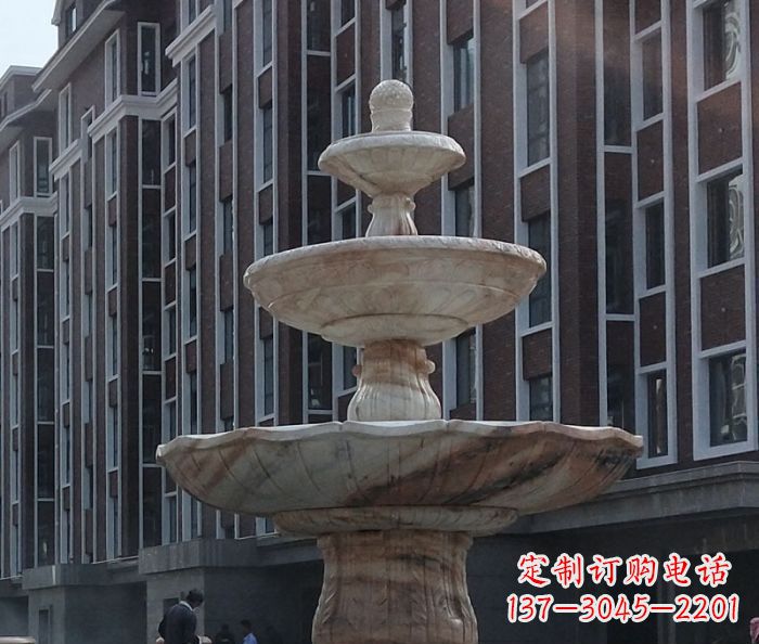 小区景观大型喷泉石雕 (6)
