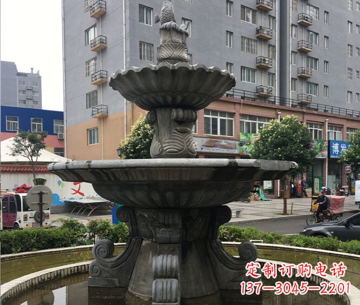 小区景观仿古喷泉石雕