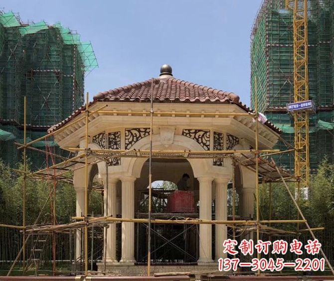 小区景观欧式凉亭石雕