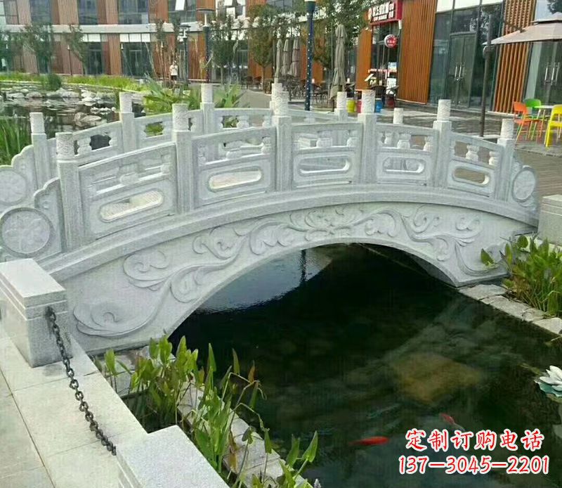 小区景观石桥栏杆