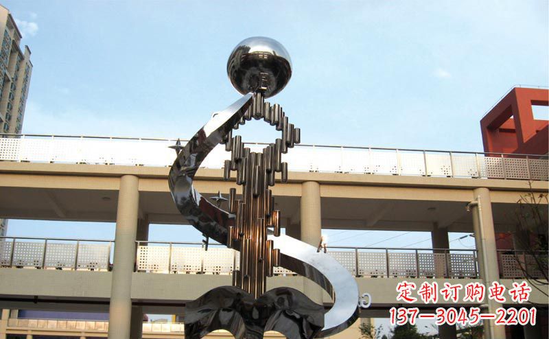 校园/不锈钢/抽象/钥匙/书籍-校园不锈钢抽象钥匙和书籍雕塑 校园/不锈钢/抽象/钥匙/书籍-校园不锈钢抽象钥匙和书籍雕塑