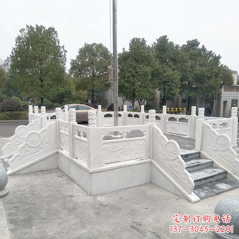 校园广场石雕升旗台 校园广场石雕升旗台