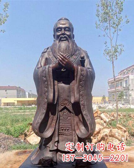 校园孔子雕像 (2)