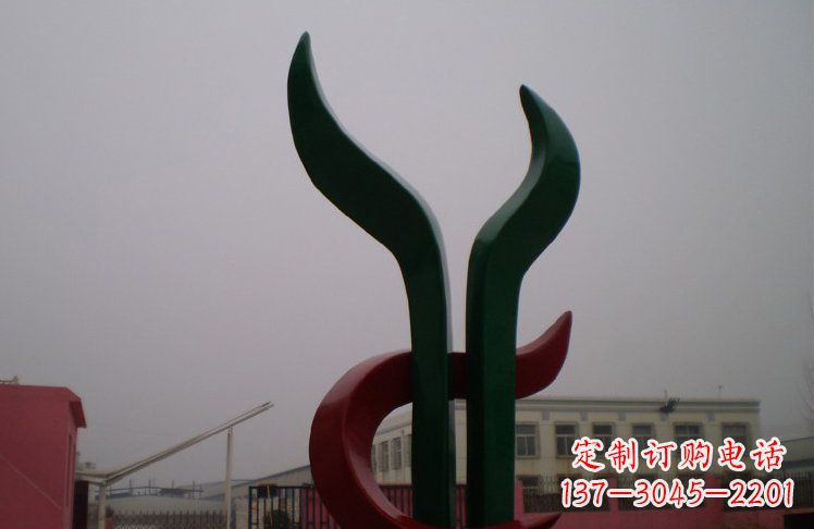 校园萌芽雕塑
