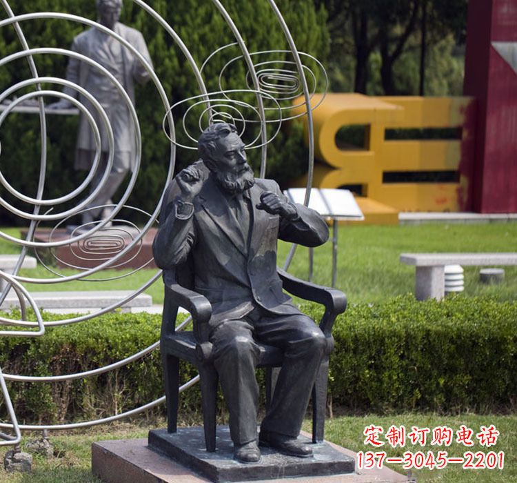 诺贝尔雕塑 - 校园/名人/诺贝尔/铜雕 诺贝尔雕塑 - 校园/名人/诺贝尔/铜雕