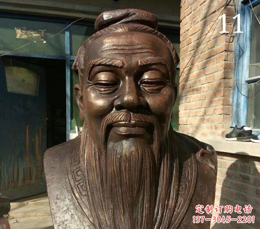 校园名人铜雕 人物雕塑