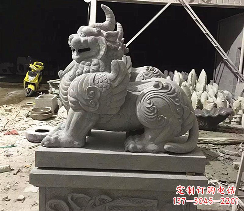獬豸法院门口石雕