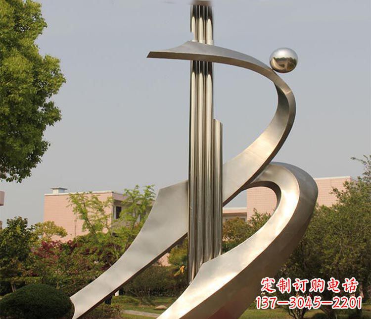 学校不锈钢景观创意雕塑