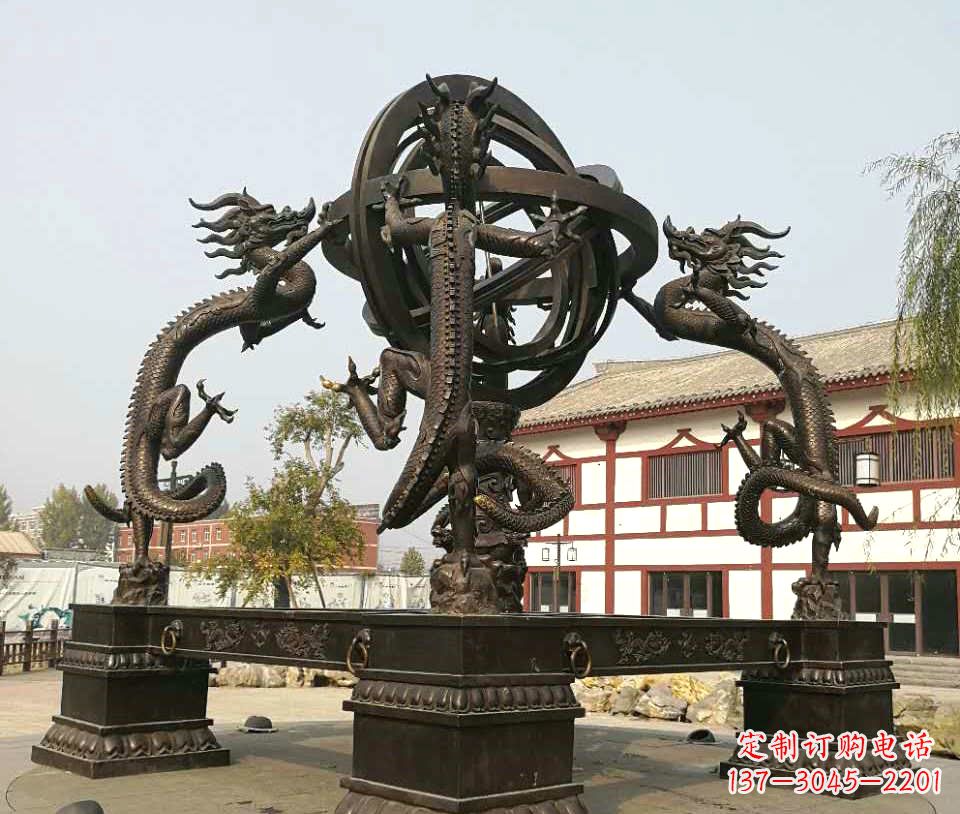 学校校园纯铜天体仪景观雕塑摆件