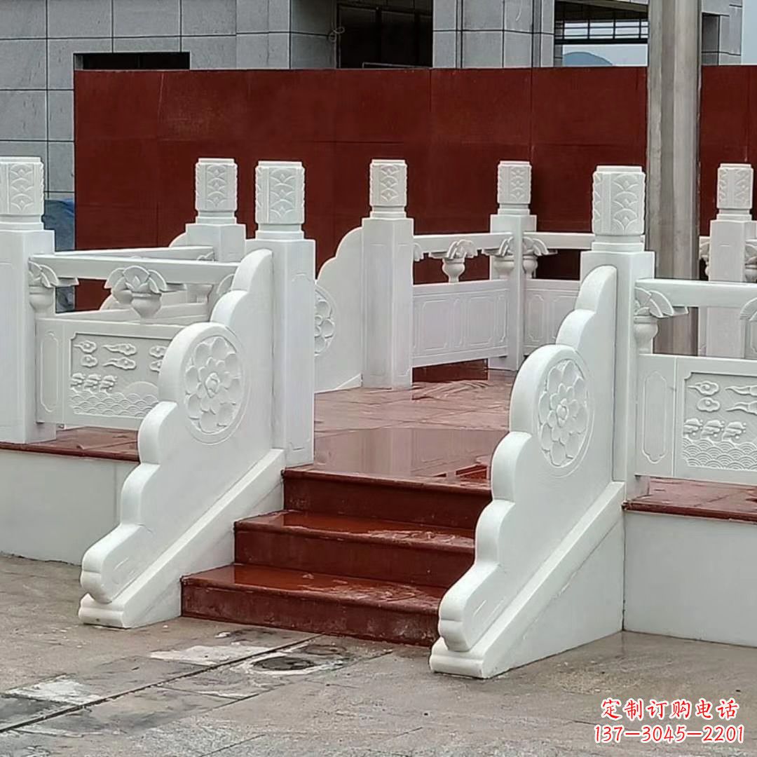 学校校园国旗台石雕