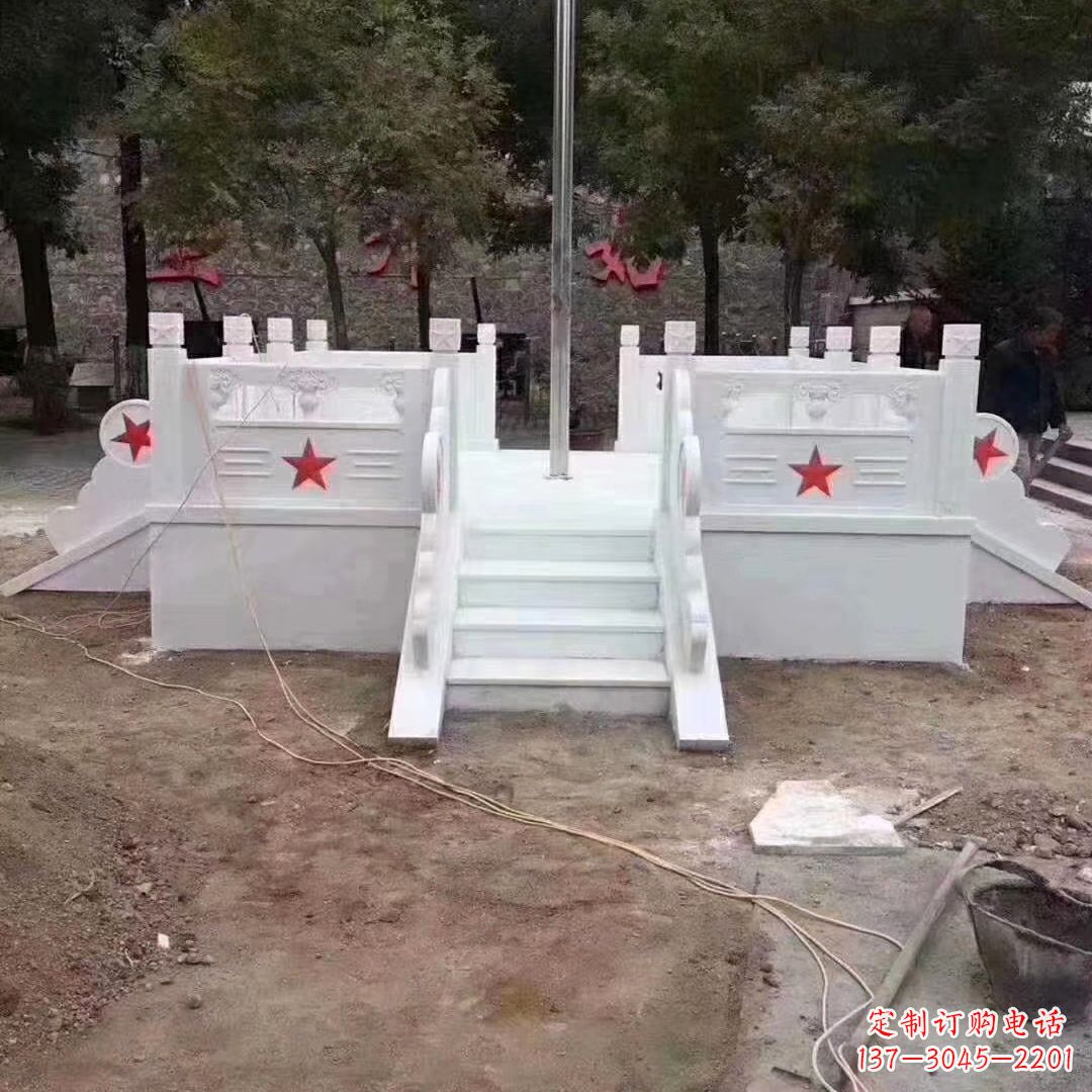 国旗雕塑 - 学校/校园/国旗 国旗雕塑 - 学校/校园/国旗