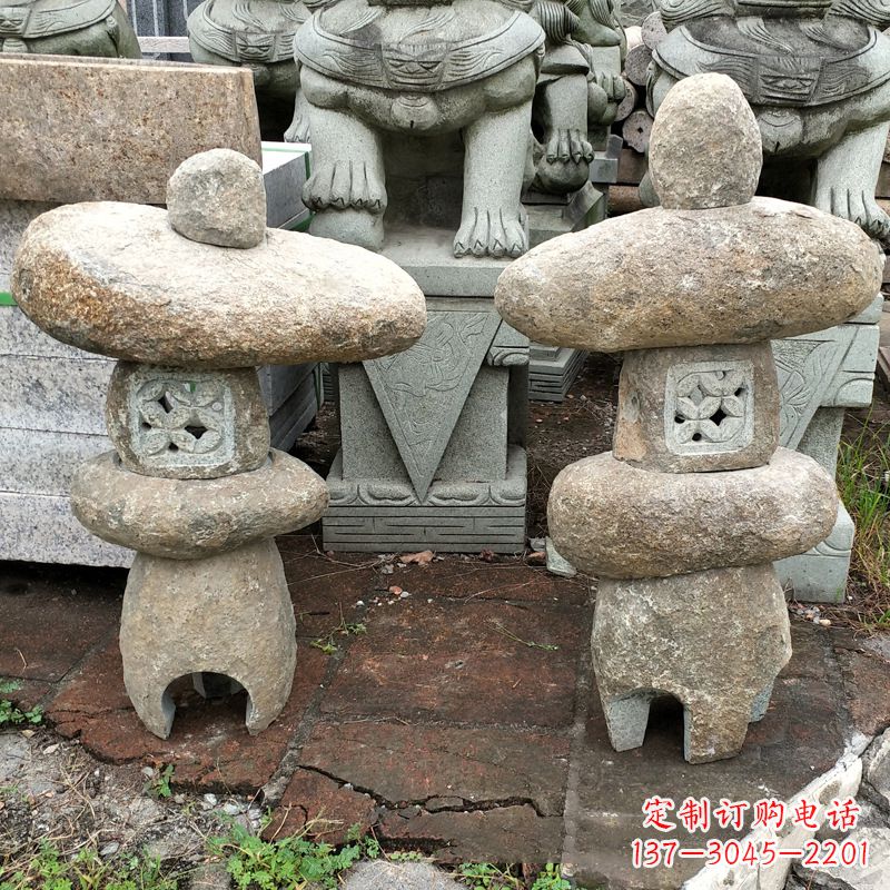 异形现代石灯笼