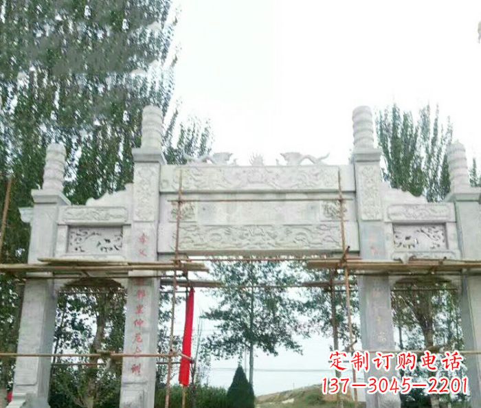 三门雕塑 - 园林/仿古/三门/牌坊/石雕 三门雕塑 - 园林/仿古/三门/牌坊/石雕