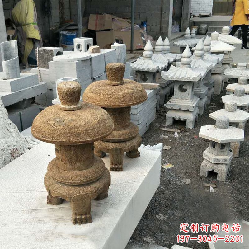 园林仿古石灯笼