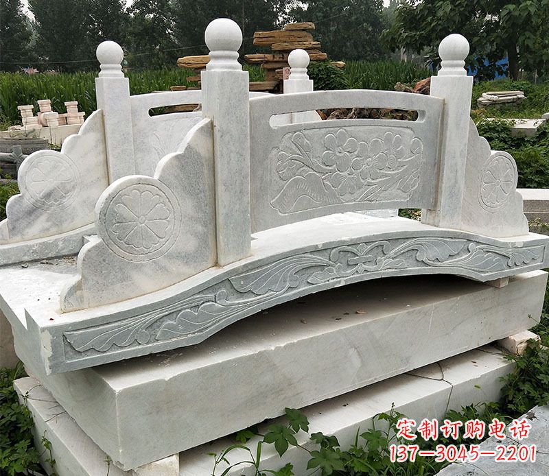 园林仿古石拱桥景观石雕