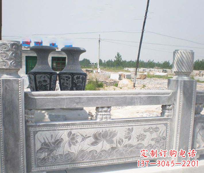 园林仿古石栏板景观石雕 (3)