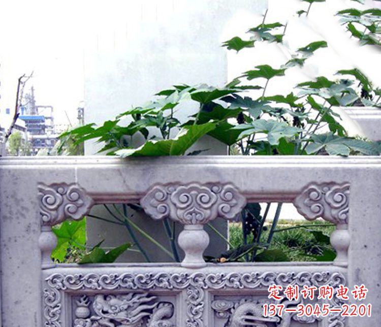 园林仿古石栏板景观石雕 (6)
