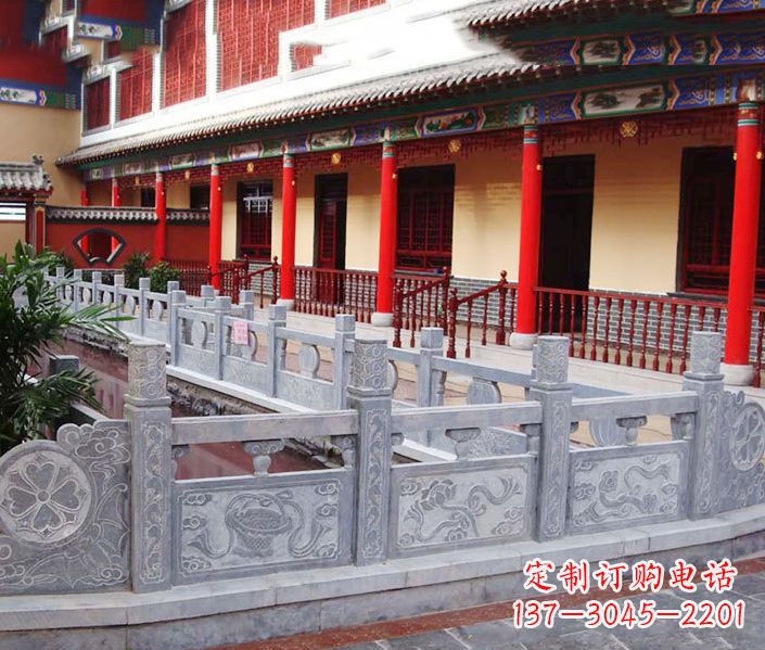 园林仿古石栏板景观石雕 (12)