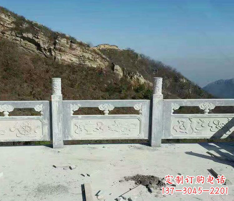 园林仿古石栏板景观石雕_2 (3)