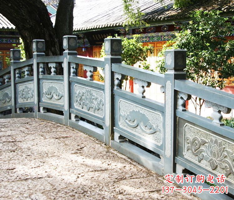 园林仿古石栏板石浮雕石雕 (3)