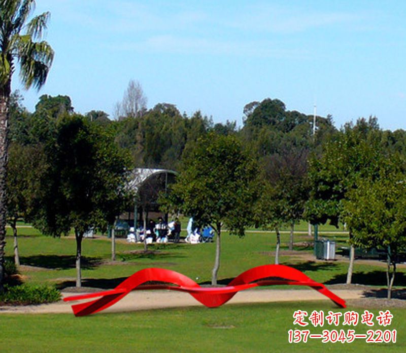 园林户外不锈钢艺术雕塑