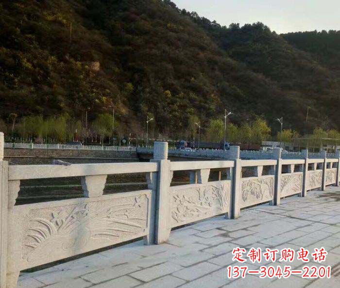 园林景观大理石浮雕栏板 园林景观大理石浮雕栏板