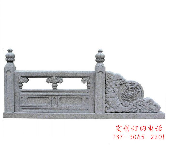 园林景观大理石栏板雕塑 (2)