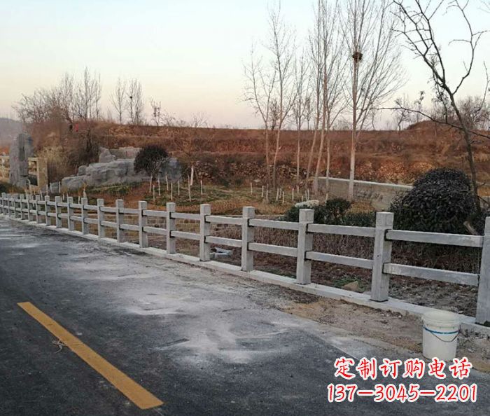园林景观大理石栏杆石雕 (2)