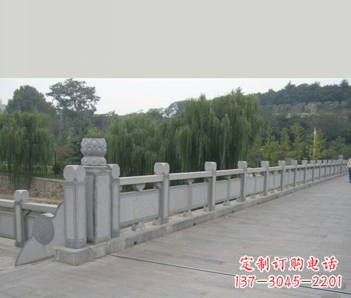 园林景观大理石栏杆石雕 (4)