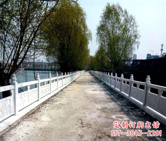 园林景观大理石栏杆石雕
