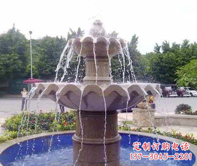 园林景观大理石喷泉石雕