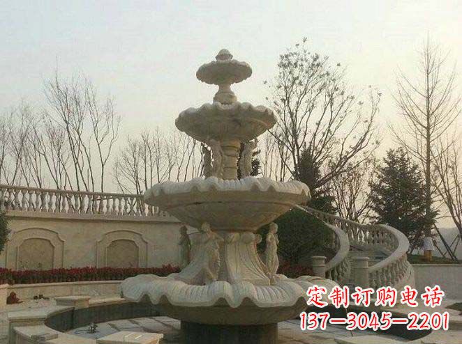 园林景观大型喷泉石雕 (2)